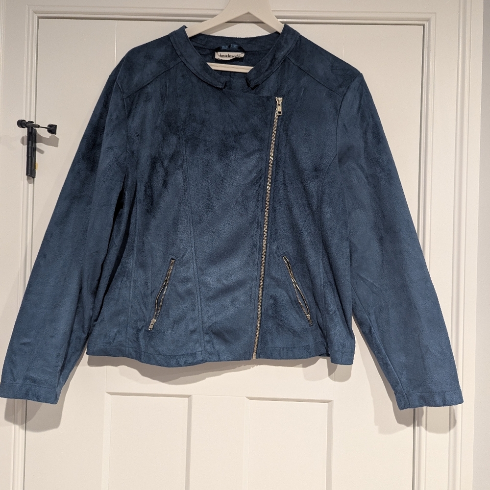 Kettlewell Rachel Jacket Faux Suede, Size LL